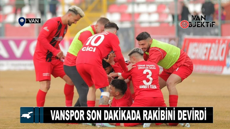  TFF 2. Lig: Vanspor FK: 1 - 1461 Trabzon FK: 0  
