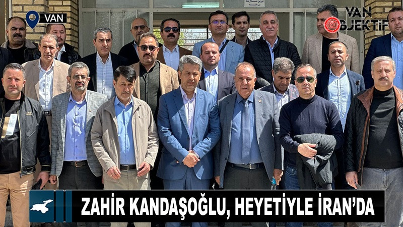 Zahir Kandaşoğlu, heyetiyle İran’da