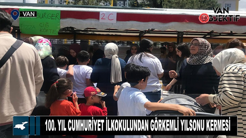 100. Yıl Cumhuriyet İlkokulu'ndan Görkemli Yılsonu Kermesi