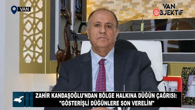 Zahir Kandaşoğlu'ndan Bölge Halkına Düğün Çağrısı: 