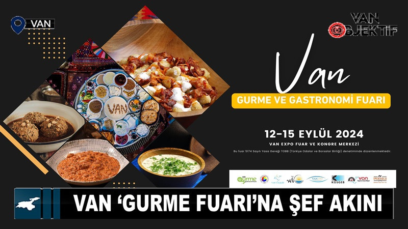 Van ‘Gurme Fuarı’na şef akını