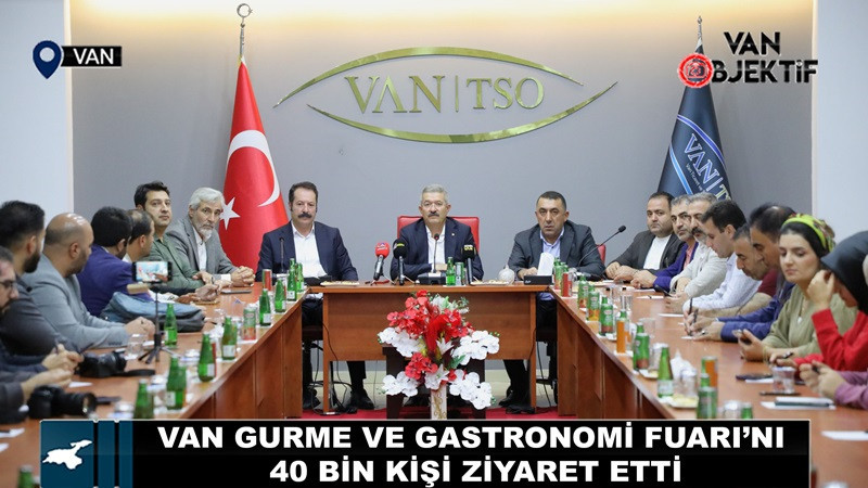 Van Gurme ve Gastronomi Fuarı’nı 40 Bin Kişi Ziyaret Etti