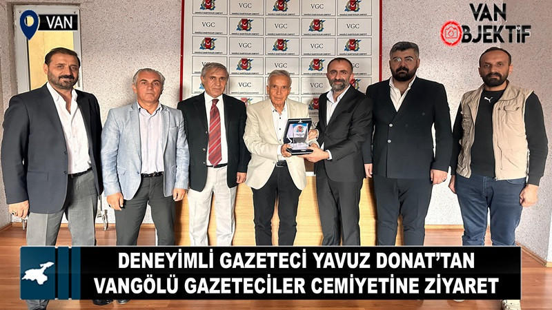 Vangölü Gazeteciler Cemiyetine Önemli Ziyaret