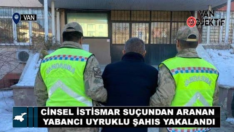 Cinsel istismar suçundan aranan yabancı uyruklu şahıs yakalandı