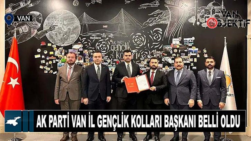 AK Parti Van İl Gençlik Kolları Başkanı belli oldu! İşte o isim…