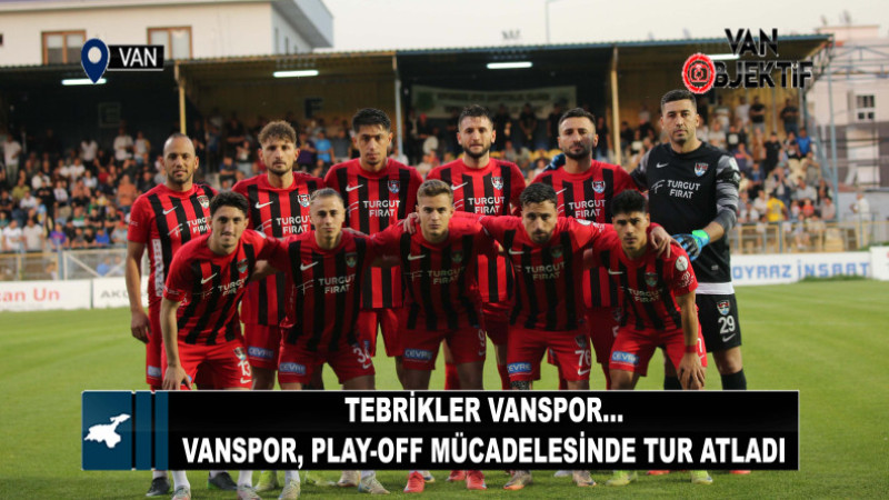 Menemenspor'u Deplasmanda Deviren Vanspor, Play-Off Mücadelesinde Tur Atladı