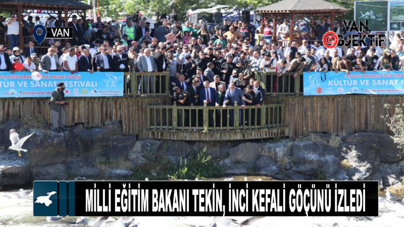  Milli Eğitim Bakanı Tekin, inci kefali göçünü izledi