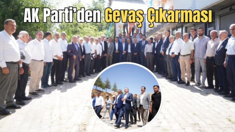 AK Parti Van İl Teşkilatı Gevaş’ta bir araya geldi