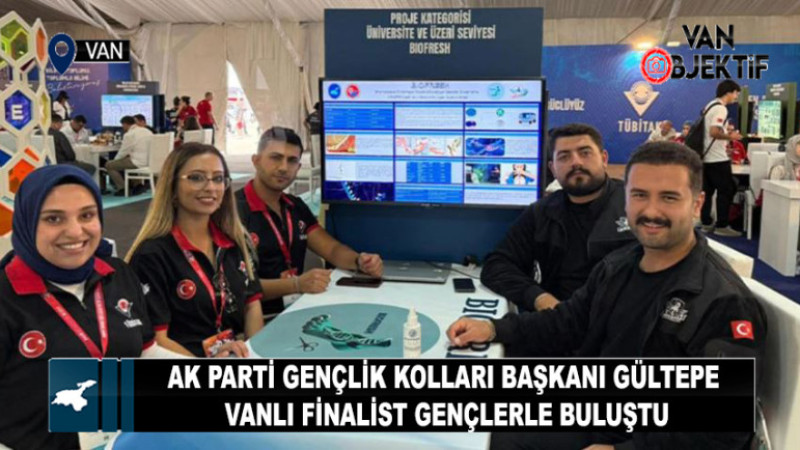 Burak Gültepe’den Vanlı finalist gençlere ziyaret