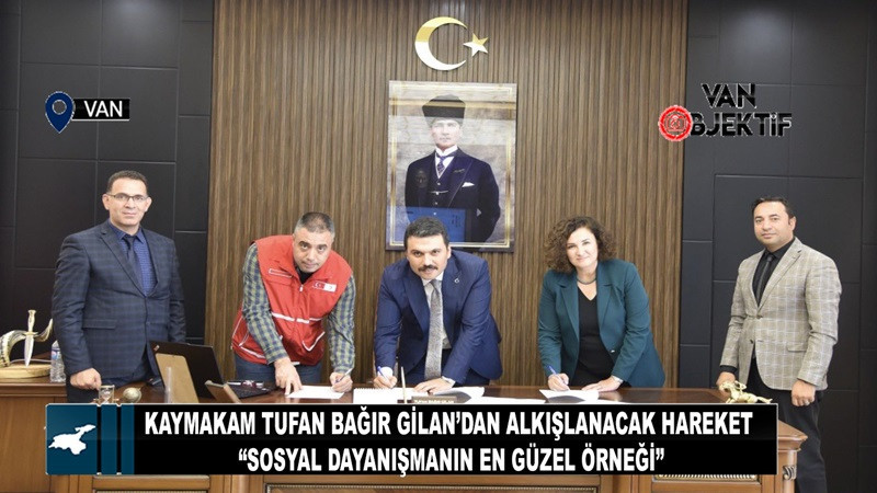 Kaymakam Tufan Bağır Gilan’dan Alkışlanacak Hareket