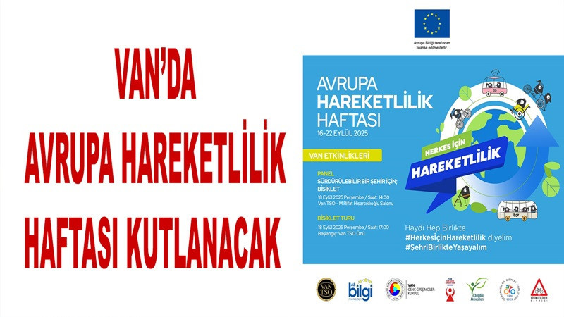 Van’da Avrupa Hareketlilik Haftası kutlanacak  