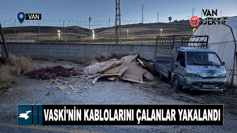 VASKİ'nin güneş enerji panellerine ait kabloları çalanlar yakalandı  