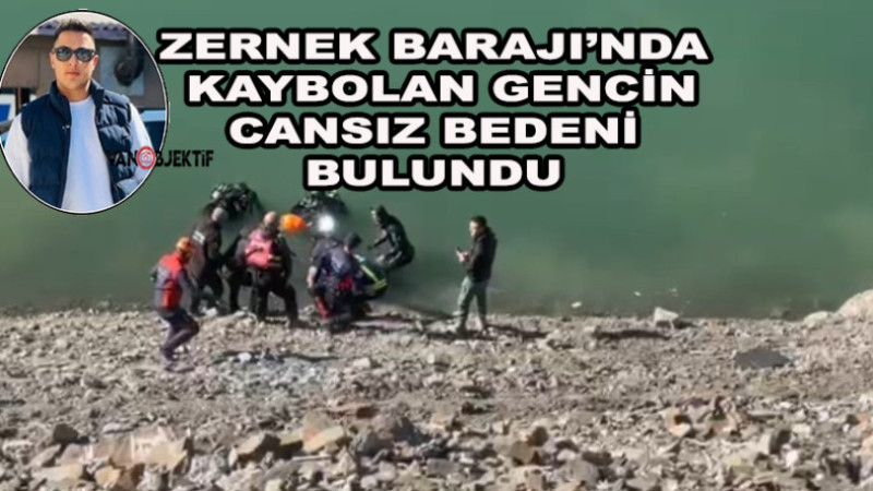 Otomobilin uçtuğu barajda kaybolan gencin cansız bedeni bulundu