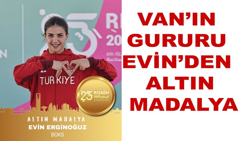 Vanlı Milli Boksör Evin Erginoğuz’dan Altın Zafer!