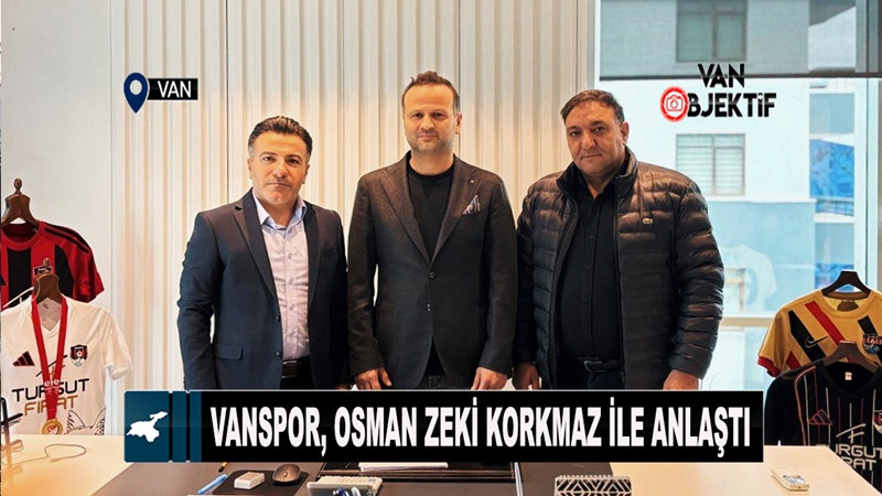 Vanspor, Osman Zeki Korkmaz ile anlaştı