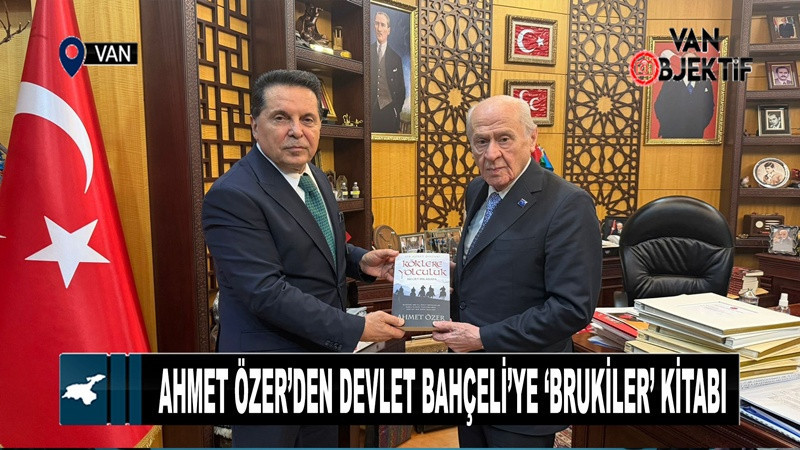 Ahmet Özer’den Devlet Bahçeli’ye ‘Brukiler’ Kitabı