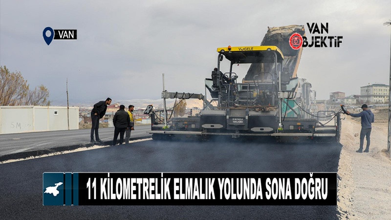 11 kilometrelik elmalık yolunda sona doğru