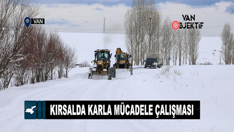 Kırsalda Karla Mücadele Çalışması
