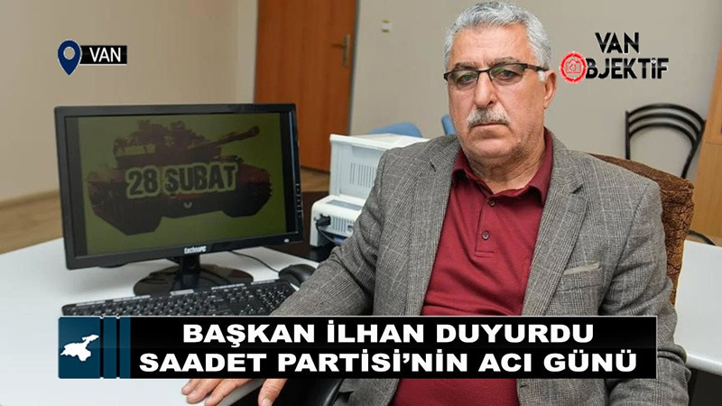 Saadet Partisi Gevaş İlçe Başkanı Abdülmecit Ergenç Hayatını Kaybetti