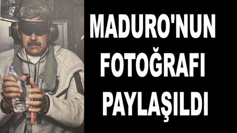 Trump, Maduro'nun ABD savaş gemisindeki fotoğrafını paylaştı