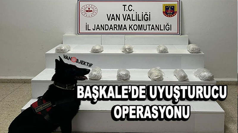 Van'da uyuşturucu operasyonu
