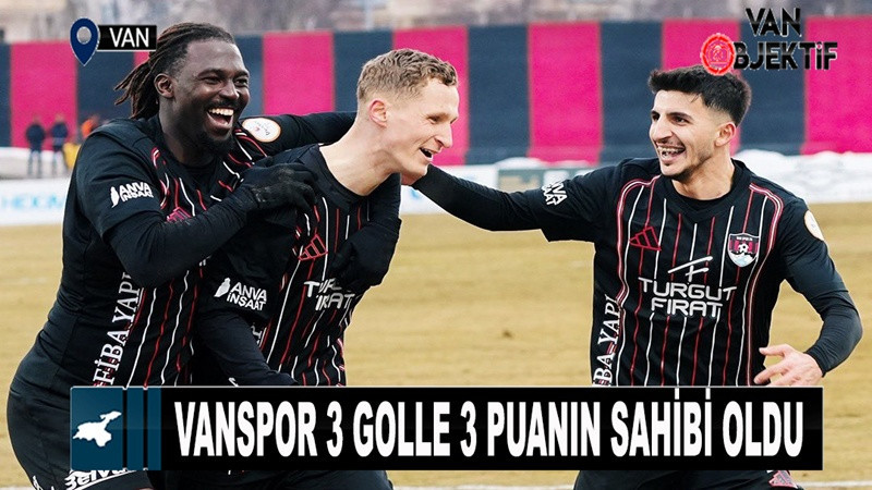 Vanspor 3 Golle 3 Puanın Sahibi Oldu