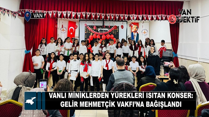 Vanlı miniklerden yürekleri ısıtan etkinlik