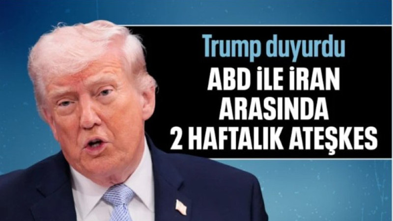 Donald Trump: 2 haftalık ateşkesi kabul ediyorum