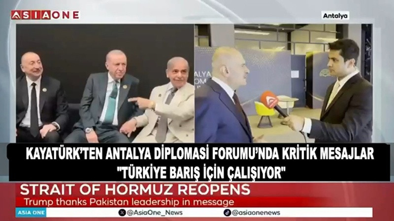 Kayatürk’ten Antalya Diplomasi Forumu’nda Kritik Mesajlar 