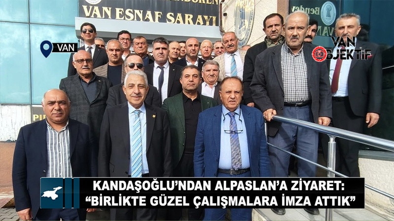 Kandaşoğlu’ndan Alpaslan’a Ziyaret: “Birlikte Güzel Çalışmalara İmza Attık”