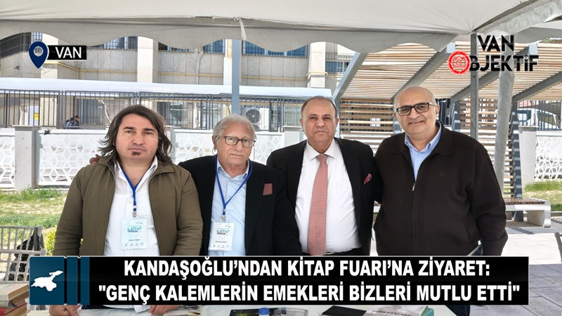 Kandaşoğlu’ndan Kitap Fuarı’na Ziyaret: 