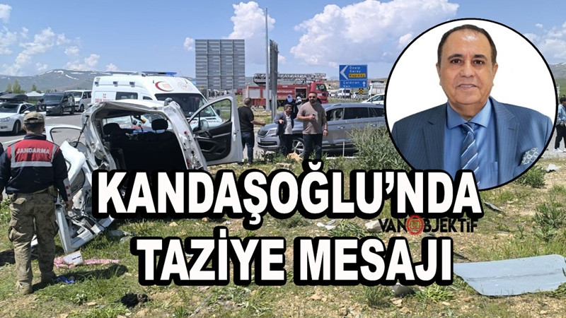 Zahir Kandaşoğlu’ndan taziye mesajı