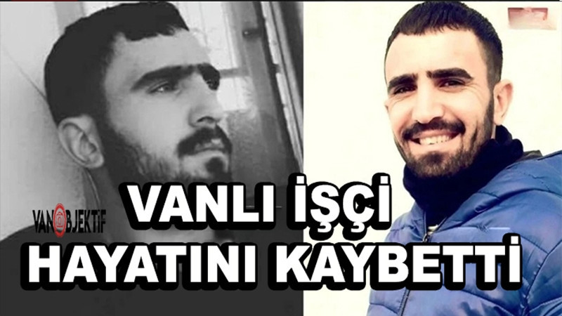 Vanlı İşçi Zonguldak’ta Hayatını Kaybetti