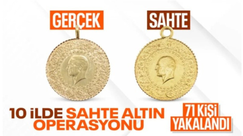 Akın Gürlek duyurdu: Kuyumcuları dolandırmaya çalışanlara operasyon