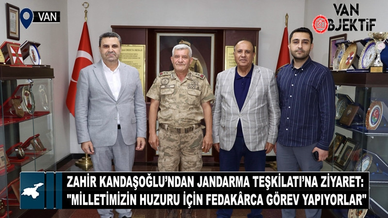 Kandaşoğlu’ndan Jandarma Teşkilatı’na ziyaret:
