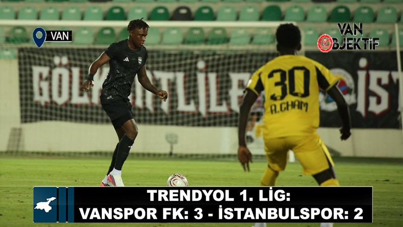 Trendyol 1. Lig: Vanspor FK: 3 - İstanbulspor: 2