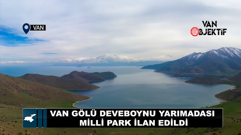 Van Gölü Deveboynu Yarımadası Milli Park ilan edildi