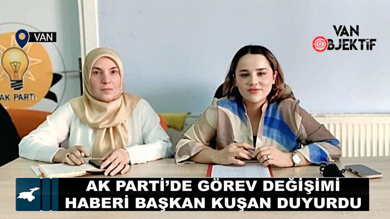 AK Parti İpekyolu Kadın Kolları’nda görev değişimi
