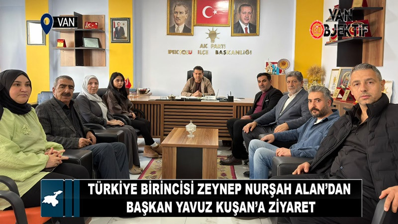 Türkiye Birincisi Zeynep Nurşah Alan’dan Yavuz Kuşan’a Ziyaret