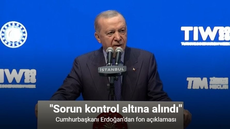 Cumhurbaşkanı Erdoğan: