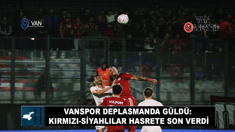 Vanspor İstanbul deplasmanından 3 puanla döndü
