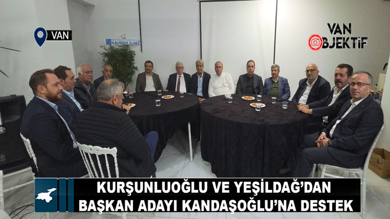 Kurşunluoğlu ve Yeşildağ’dan Kandaşoğlu’na destek