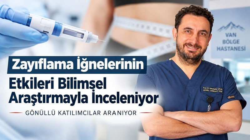 Zayıflama iğnelerinin etkileri bilimsel araştırmayla inceleniyor: Gönüllü katılımcılar aranıyor