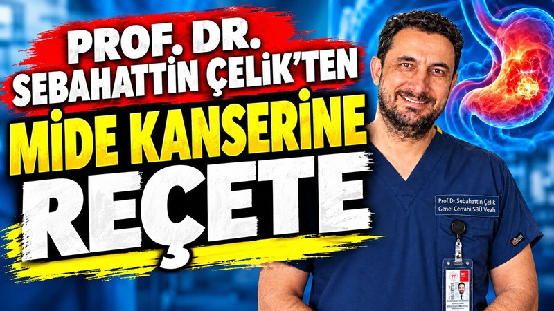 Vanlı Profesörden Mide Kanserine Karşı Erken Teşhis Önerisi!